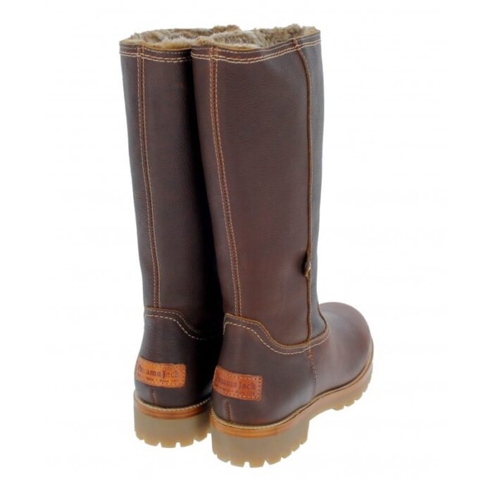 Panama Jack Bambina Boots – Bark Leather – Womens Boots - Crep Direct UK