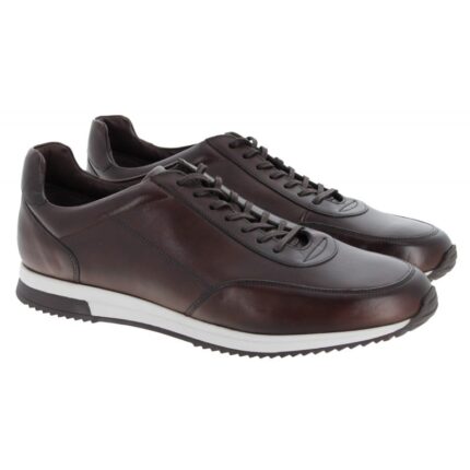 Loake Bannister Trainers – Dark Brown Leather – Mens Shoes - Crep Direct UK Loake Bannister Trainers – Dark Brown Leather – Mens Shoes - Crep Direct UK