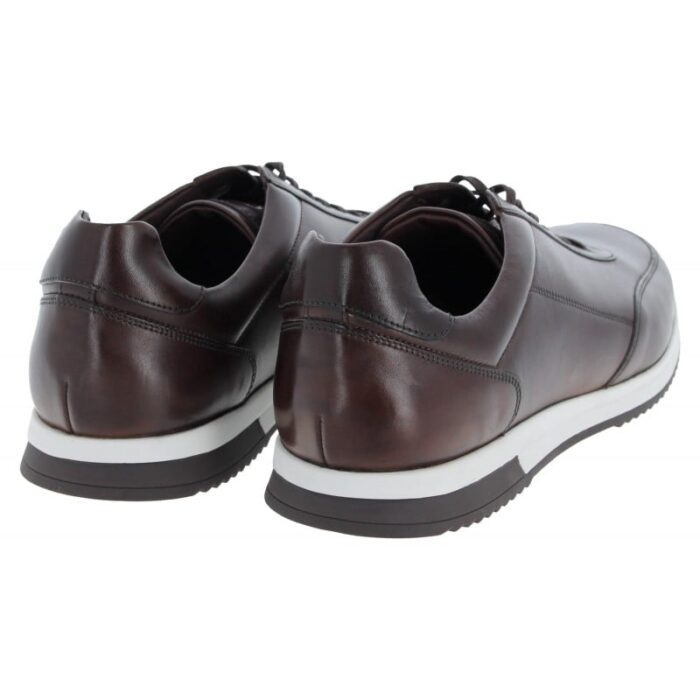 Loake Bannister Trainers – Dark Brown Leather – Mens Shoes - Crep Direct UK