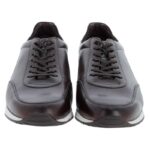 Loake Bannister Trainers – Dark Brown Leather – Mens Shoes - Crep Direct UK