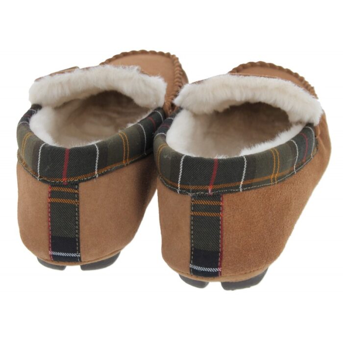 Barbour Monty MSL0001 Slippers – Camel – Mens Slippers - Crep Direct UK