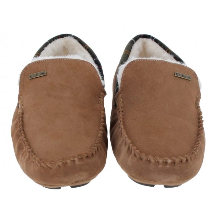 Barbour Monty MSL0001 Slippers – Camel – Mens Slippers - Crep Direct UK