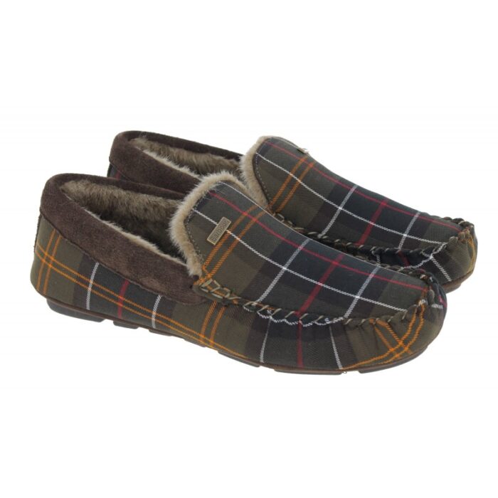 Barbour Monty MSL0001 Slippers – Classic Tartan – Mens Slippers - Crep Direct UK