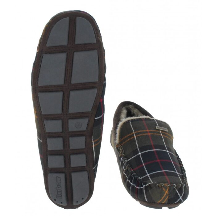 Barbour Monty MSL0001 Slippers – Classic Tartan – Mens Slippers - Crep Direct UK