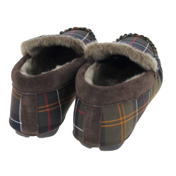 Barbour Monty MSL0001 Slippers – Classic Tartan – Mens Slippers - Crep Direct UK