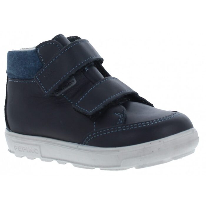 Ricosta Basti 2700102 Blue (Nautic 182) Leather – Boys Boots - Crep Direct UK