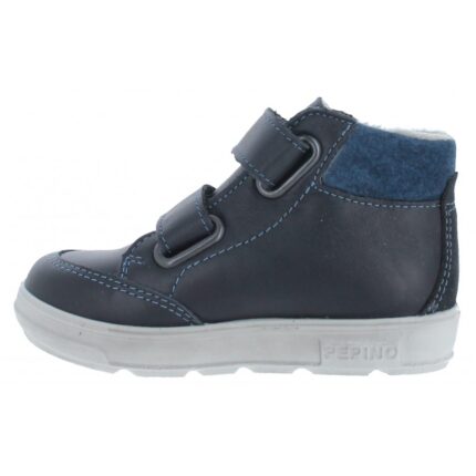 Ricosta Basti 2700102 Blue (Nautic 182) Leather – Boys Boots - Crep Direct UK