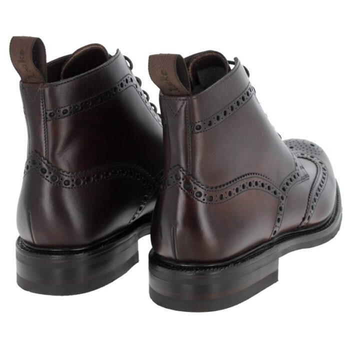 Loake Bedale Boots – Dark Brown Leather – Mens Boots - Crep Direct UK