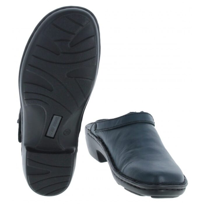 Josef Seibel Betsy 95920 Mules – Blue Leather – Womens Sandals, Sliders & Toe Posts - Crep Direct UK