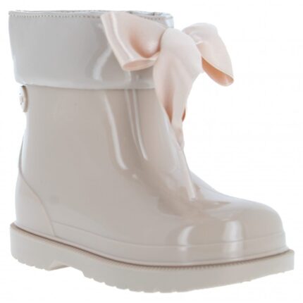 Igor Bimbi Lazo W10238 Beige Rubber – Girls Wellies - Crep Direct UK