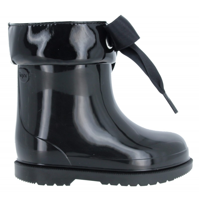 Igor Bimbi Lazo Wellies – Black Gloss – Boys Wellies - Crep Direct UK Igor Bimbi Lazo Wellies – Black Gloss – Boys Wellies - Crep Direct UK