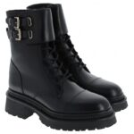 Alpe 2723 Ankle Boots – Black Leather – Womens Boots - Crep Direct UK