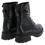Alpe 2723 Ankle Boots – Black Leather – Womens Boots - Crep Direct UK