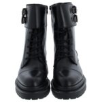 Alpe 2723 Ankle Boots – Black Leather – Womens Boots - Crep Direct UK