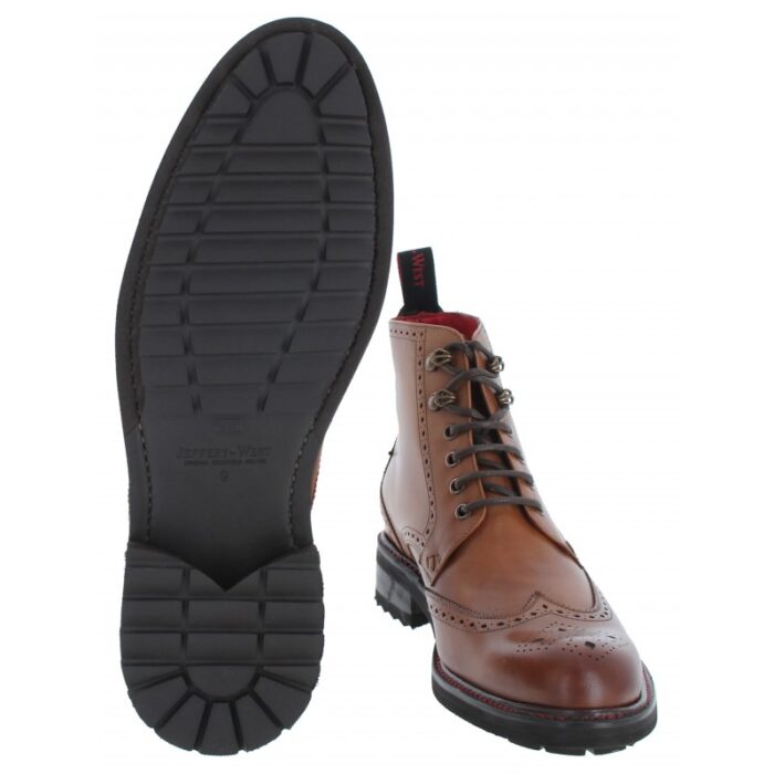 Jeffery West Moriarty Bodmin Boots – Honey Leather – Mens Boots - Crep Direct UK