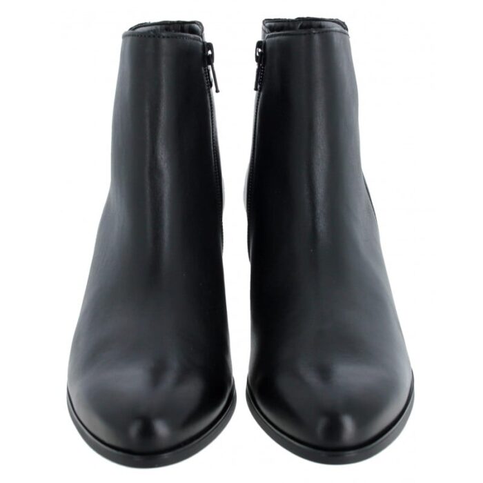 Gabor Bonn 55.692 Ankle Boots – Black Leather – Womens Boots - Crep Direct UK