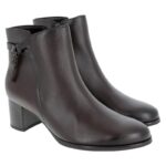 Gabor Bonn 55.692 Ankle Boots – Brown Leather – Womens Boots - Crep Direct UK