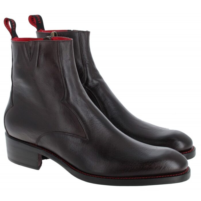 Jeffery West Bootsy Boots – Brown Leather – Mens Boots - Crep Direct UK