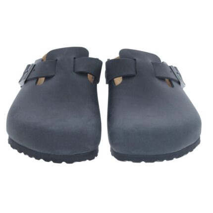 Birkenstock Boston Clogs 0059461 – Black Oiled Leather – Mens Sandals, Sliders & Toe Posts - Crep Direct UK