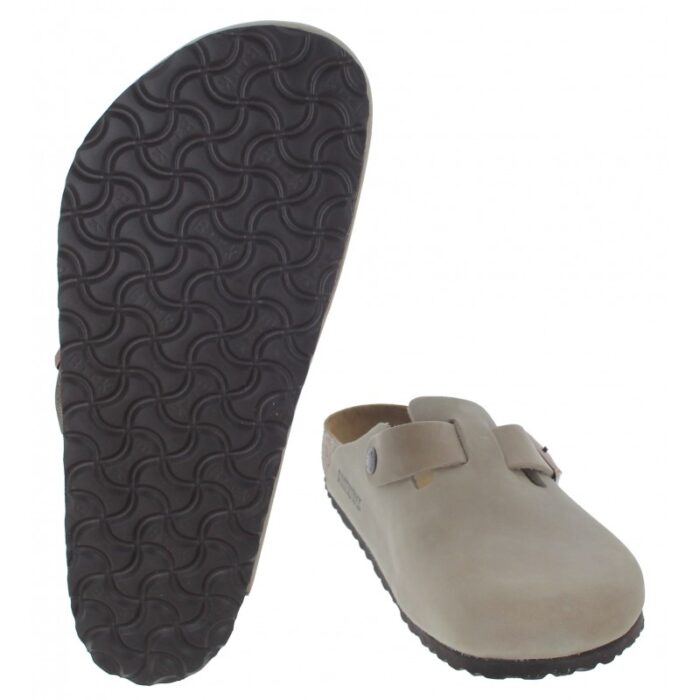 Birkenstock Boston 960811 Clogs – Tobacco Brown Oiled Leather – Mens Sandals, Sliders & Toe Posts - Crep Direct UK