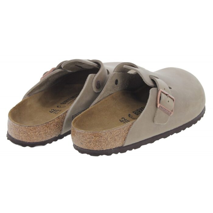 Birkenstock Boston 960811 Clogs – Tobacco Brown Oiled Leather – Mens Sandals, Sliders & Toe Posts - Crep Direct UK