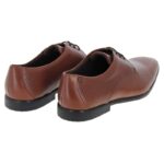 Clarks Boswyn Lace Shoes – Dark Tan Leather – Mens Shoes - Crep Direct UK
