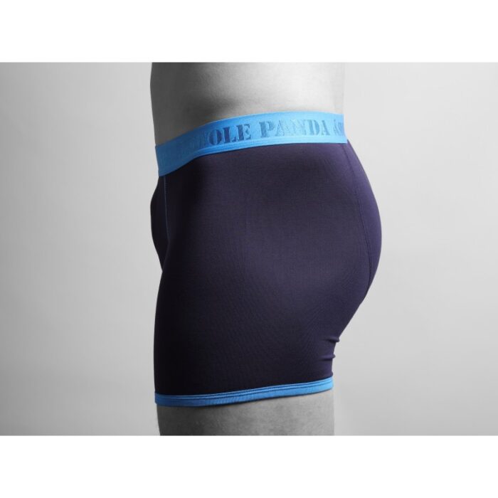 Swole Panda Bamboo Boxers – Navy / Blue Band – Mens Clothing - Crep Direct UK