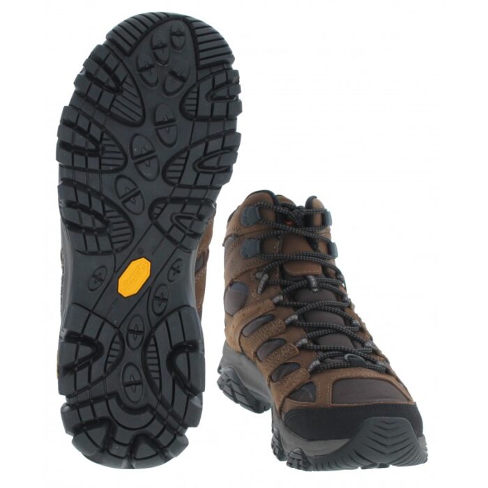 Merrell Moab 3 Apex Mid J037051 Walking Boots – Brown Leather – Mens Boots - Crep Direct UK
