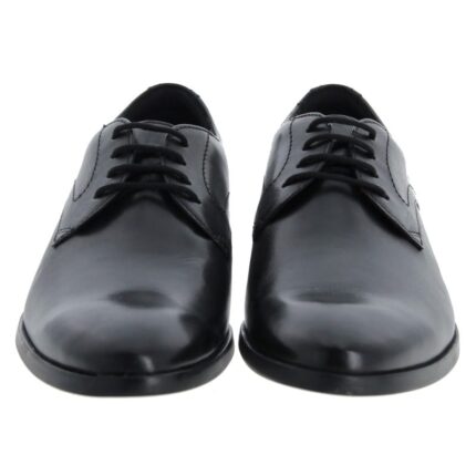 Clarks Brandon Lace Shoes – Black Leather – Mens Shoes - Crep Direct UK