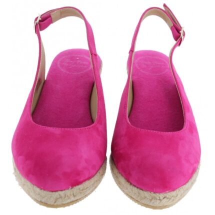 Toni Pons Bremen-5A Espadrilles – Fucsia Suede – Womens Espadrilles - Crep Direct UK