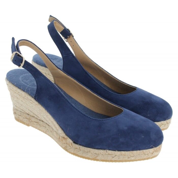 Toni Pons Bremen-5A Espadrilles – Mari Suede – Womens Espadrilles - Crep Direct UK