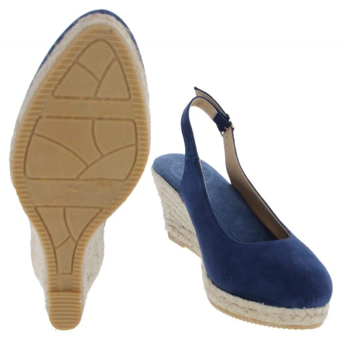 Toni Pons Bremen-5A Espadrilles – Mari Suede – Womens Espadrilles - Crep Direct UK