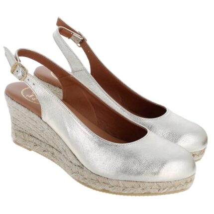 Toni Pons Bremen-5P Espadrilles – Platinum Leather – Womens Espadrilles - Crep Direct UK Toni Pons Bremen-5P Espadrilles – Platinum Leather – Womens Espadrilles - Crep Direct UK