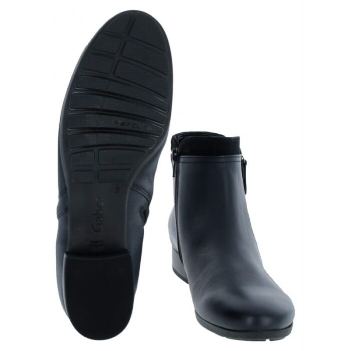 Gabor Briano 52.718 Ankle Boots – Midnight Leather – Womens Boots - Crep Direct UK