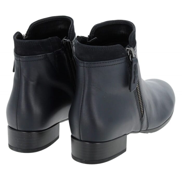 Gabor Briano 52.718 Ankle Boots – Midnight Leather – Womens Boots - Crep Direct UK