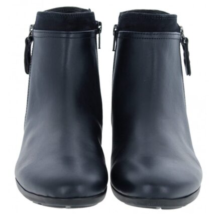Gabor Briano 52.718 Ankle Boots – Midnight Leather – Womens Boots - Crep Direct UK