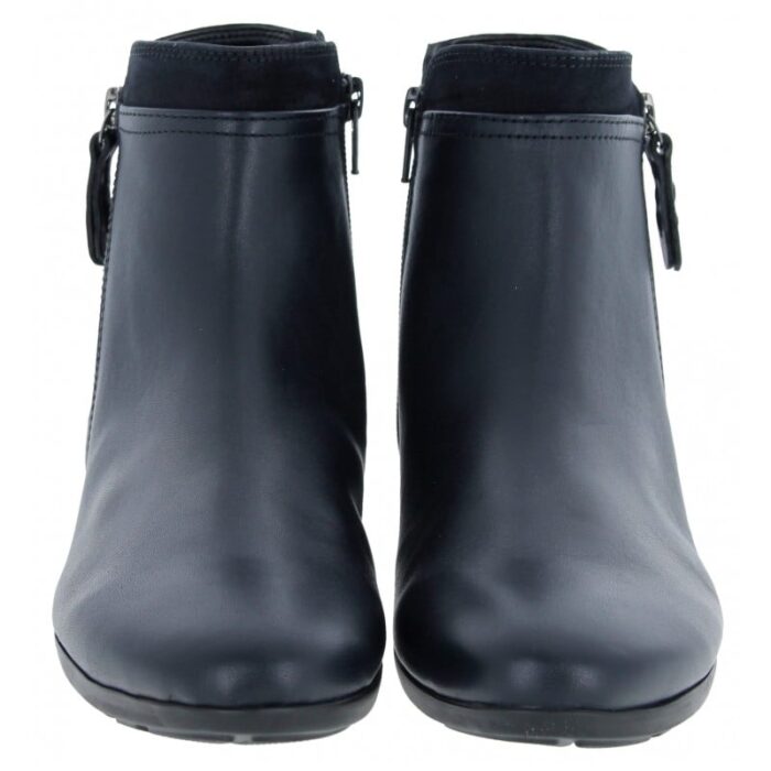 Gabor Briano 52.718 Ankle Boots – Midnight Leather – Womens Boots - Crep Direct UK
