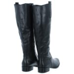 Gabor Brook XS 31.647 Knee High Boots – Black Leather – Womens Boots - Crep Direct UK
