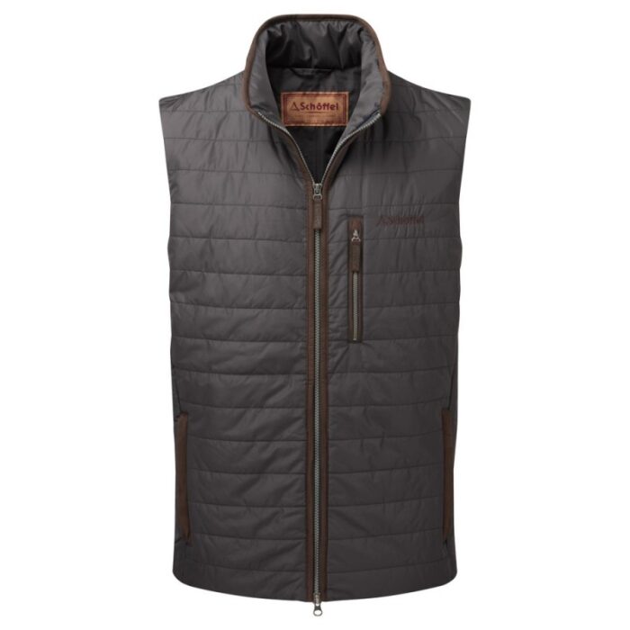 Schoffel Brora Gilet 22956 – Charcoal – Mens Clothing - Crep Direct UK