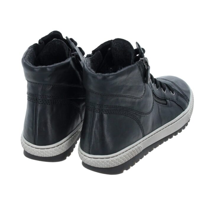 Gabor Bulner 53.754 Ankle Boots – Black Leather – Womens Boots - Crep Direct UK