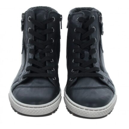 Gabor Bulner 53.754 Ankle Boots – Black Leather – Womens Boots - Crep Direct UK