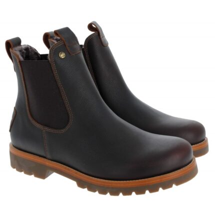 Panama Jack Burton Igloo Chelsea Boots – Chestnut Leather – Mens Boots - Crep Direct UK Panama Jack Burton Igloo Chelsea Boots – Chestnut Leather – Mens Boots - Crep Direct UK