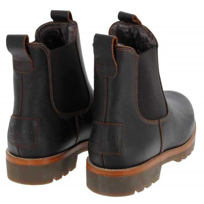 Panama Jack Burton Igloo Chelsea Boots – Chestnut Leather – Mens Boots - Crep Direct UK