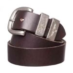 R. M. Williams 3 Piece Solid Hide Belt – Chestnut – Mens Belts - Crep Direct UK