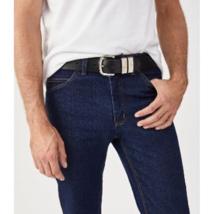 R. M. Williams Drover Belt CB583 1.5″ – Black Leather – Mens Belts - Crep Direct UK