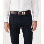 R. M. Williams Drover Belt CB583 1.5″ – Chestnut Leather – Mens Belts - Crep Direct UK