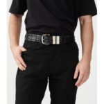 R. M. Williams Crocodile Drover 1.5″ Belt CB660 – Black – Mens Belts - Crep Direct UK R. M. Williams Crocodile Drover 1.5″ Belt CB660 – Black – Mens Belts - Crep Direct UK