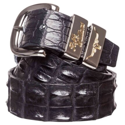 R. M. Williams Crocodile Drover 1.5″ Belt CB660 – Black – Mens Belts - Crep Direct UK R. M. Williams Crocodile Drover 1.5″ Belt CB660 – Black – Mens Belts - Crep Direct UK