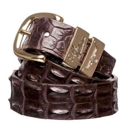 R. M. Williams Crocodile Drover 1.5″ Belt CB660 – Chestnut – Mens Belts - Crep Direct UK R. M. Williams Crocodile Drover 1.5″ Belt CB660 – Chestnut – Mens Belts - Crep Direct UK