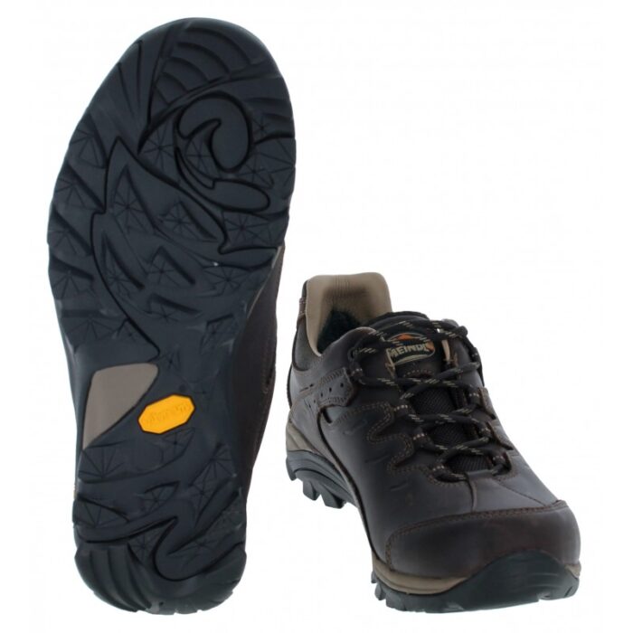 Meindl Caracas GTX 3879 Walking Shoes – Dunkelbraun Leather – Mens Trekking and Outdoor - Crep Direct UK